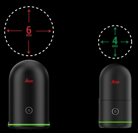 Accuracy comparison between BLK360 and BLK360 G1
